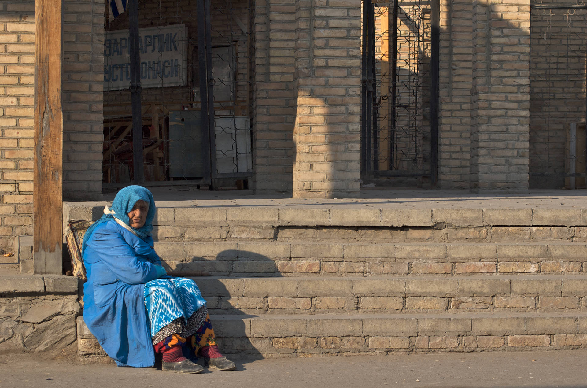 Uzbekistán,ancianos Uzbekos Locales. Fondo de pantalla