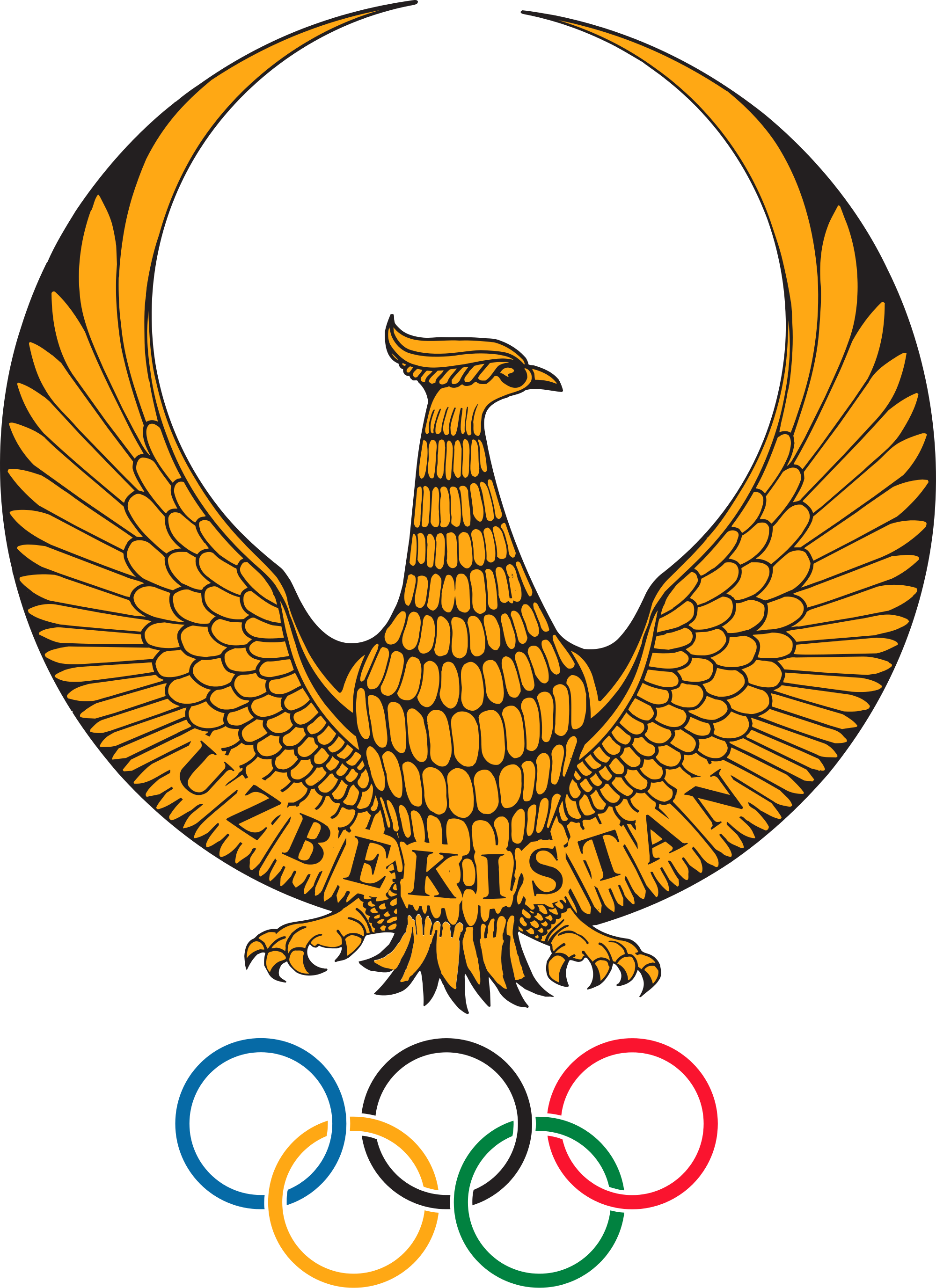 Uzbekistan Olympic Committee Emblem PNG