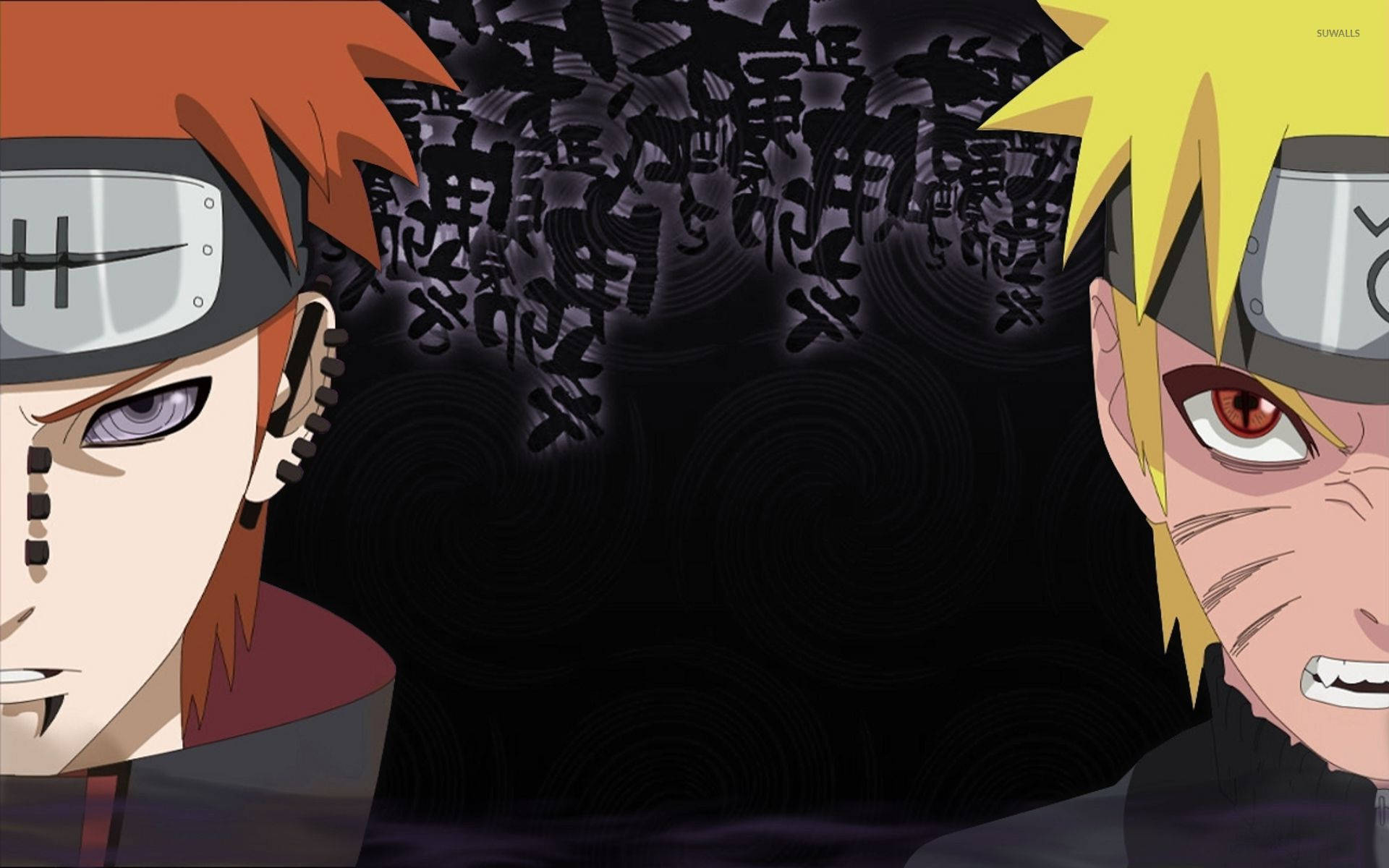 Naruto Uzumaki Facing Against Pain Wallpaper