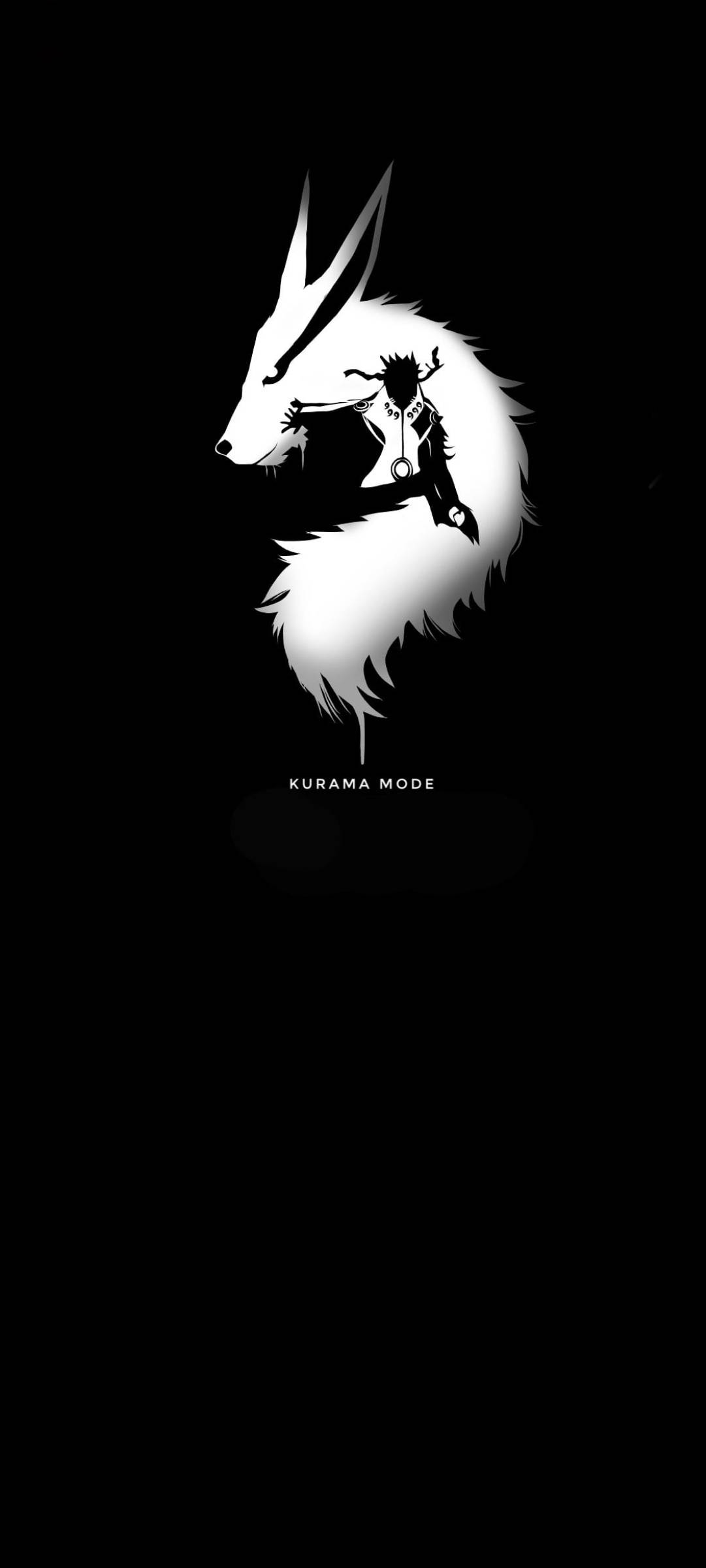 Uzumaki Naruto Black Kurama Mode Background