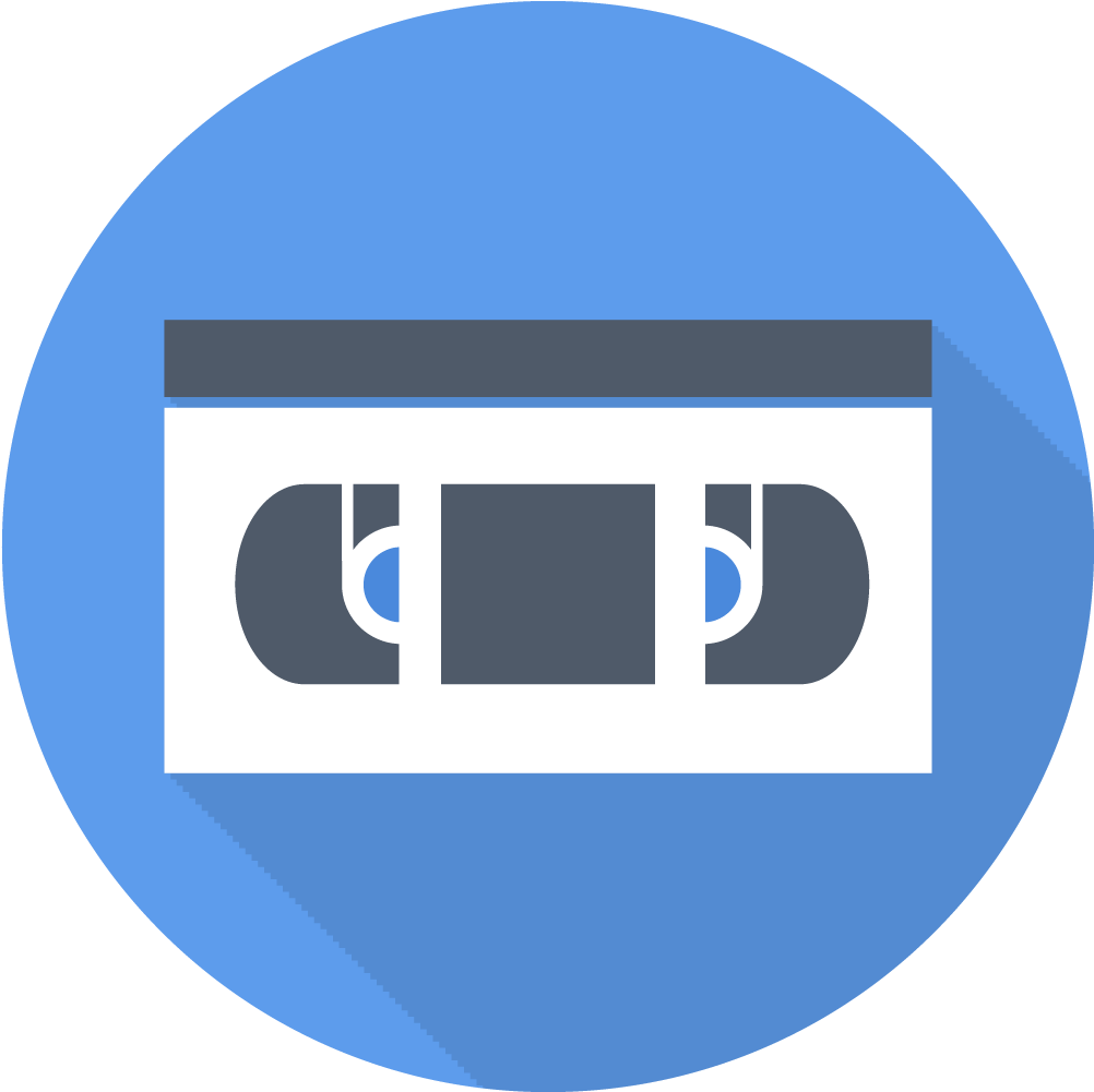 V H S Cassette Icon PNG