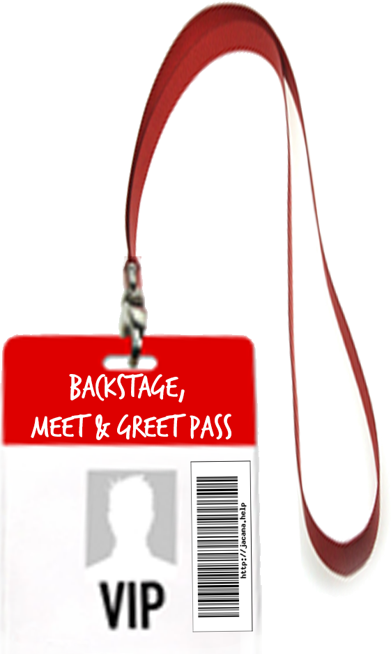 V I P Backstage Pass PNG