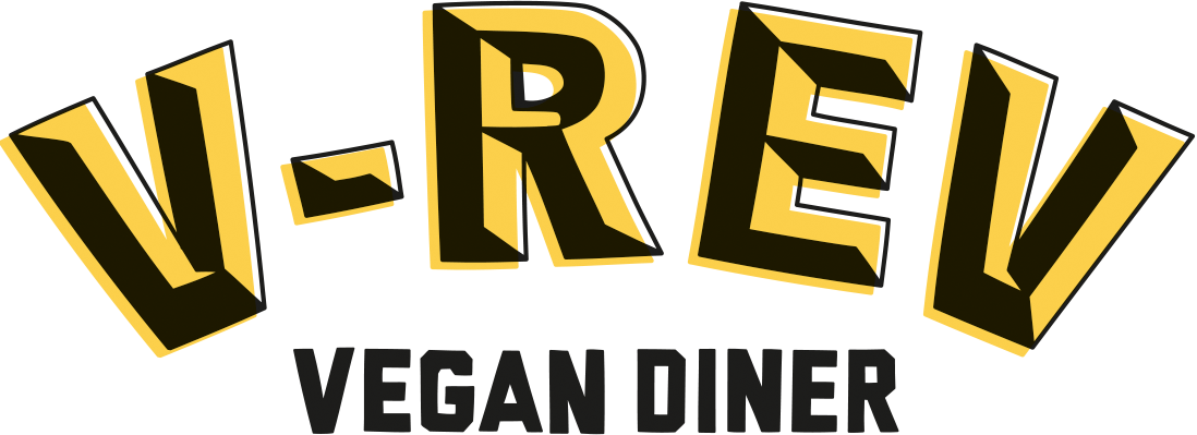 V Rev Vegan Diner Logo PNG