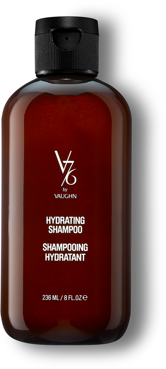 V76 Hydrating Shampoo Bottle PNG