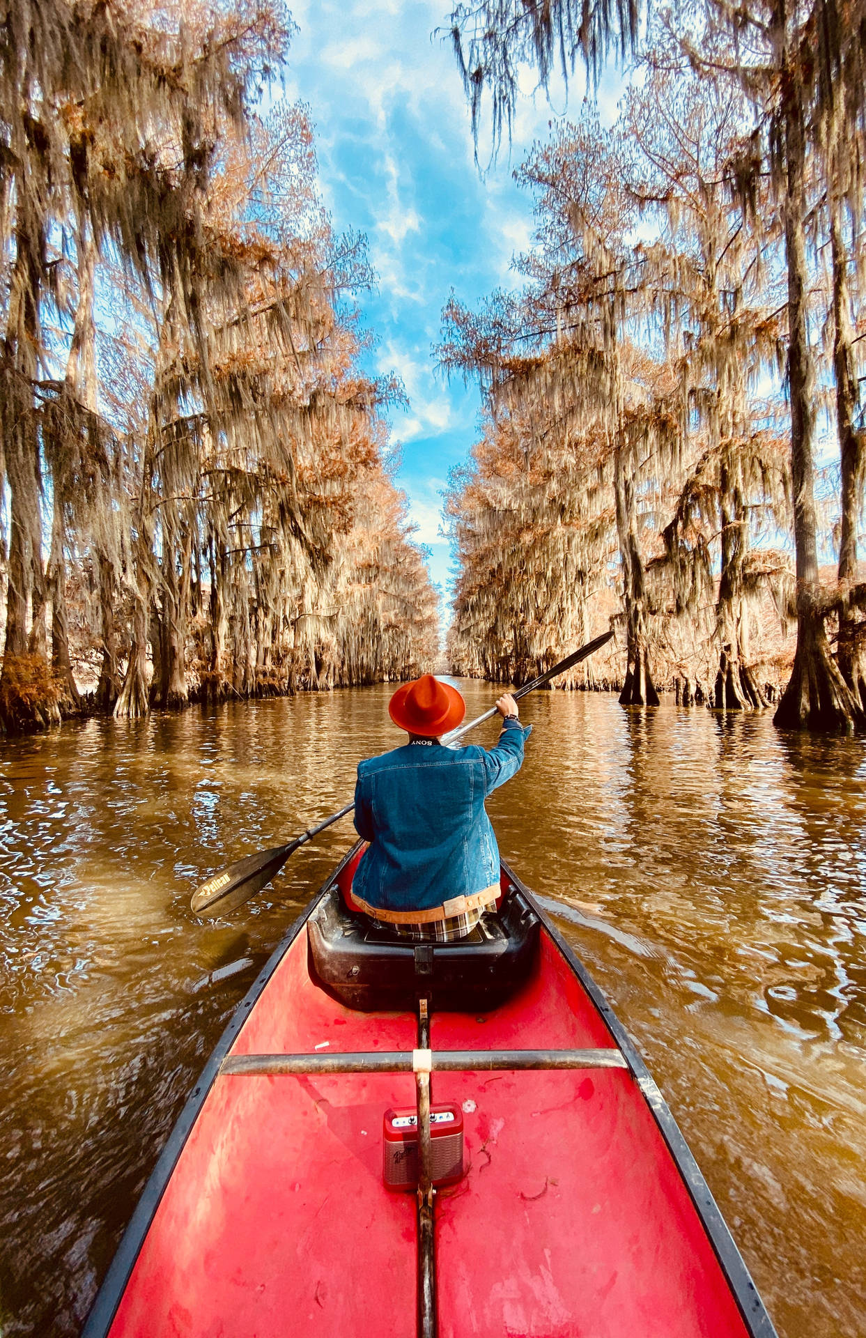Vacation River Kayaking Wallpaper