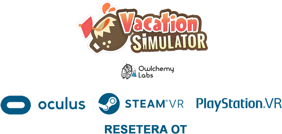 Vacation Simulator V R Platforms Logos PNG
