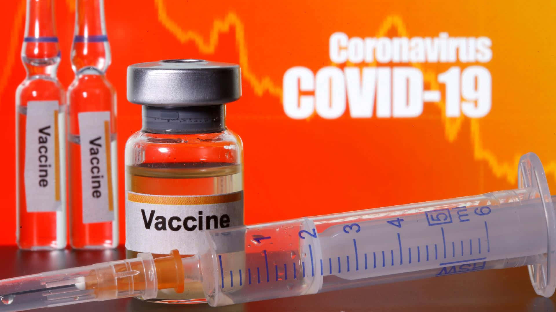 Covid19-vaccin Spruta Bild