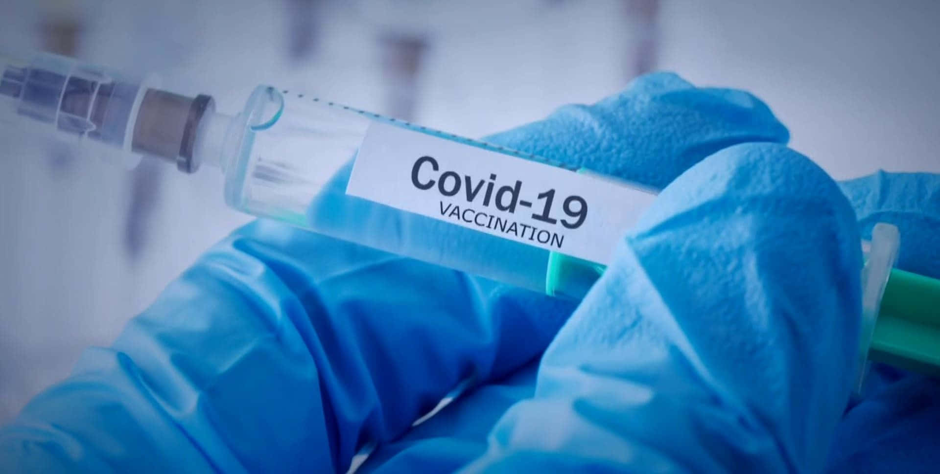 Covid19 Vaccin Injektionsbild.