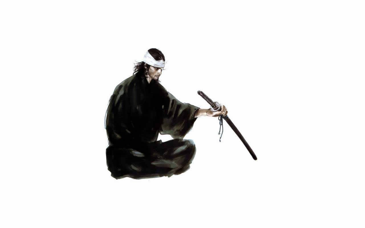Vagabond Musashi Katana Background