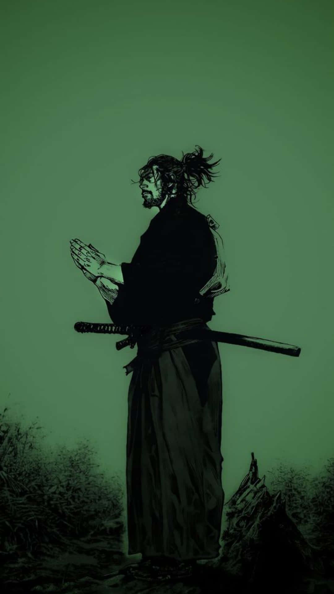 Vagabond Samurai Meditation Wallpaper
