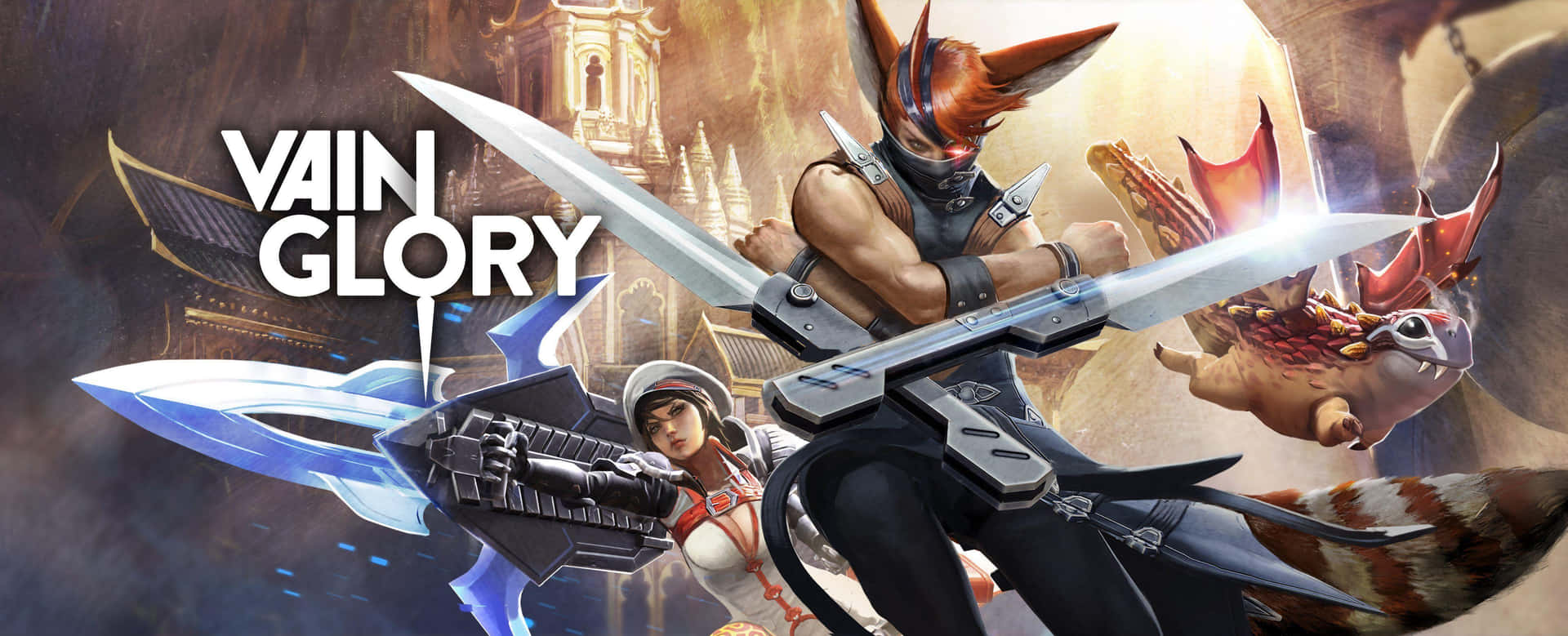 Join players from all over the world in Vainglory's epic 5v5 multiplayer online battle arena! Wallpaper