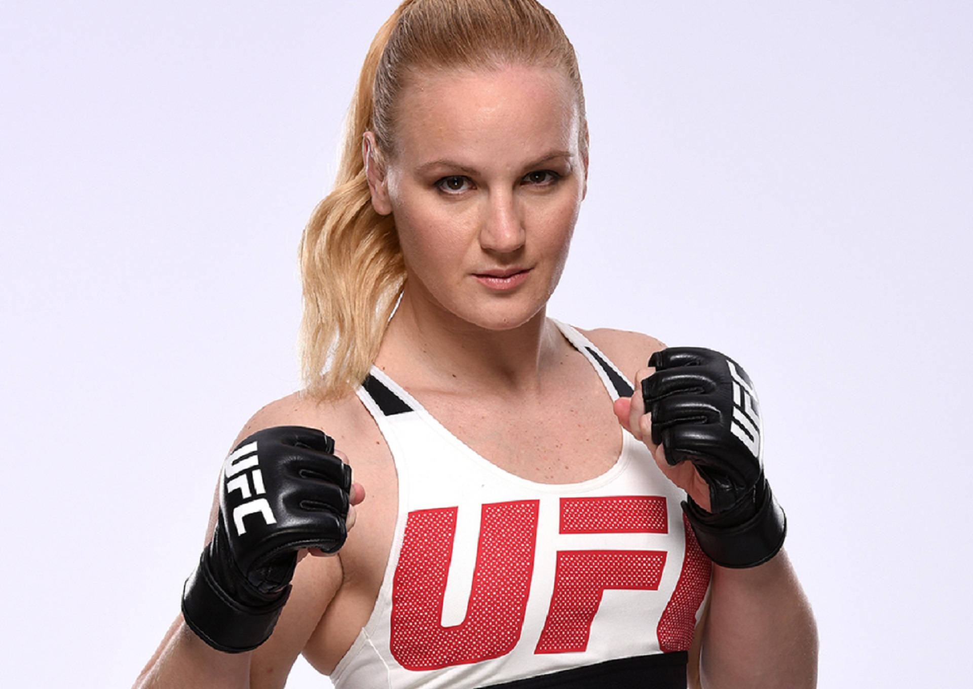 Valentina Shevchenko UFC Fighter Portrait Wallpaper