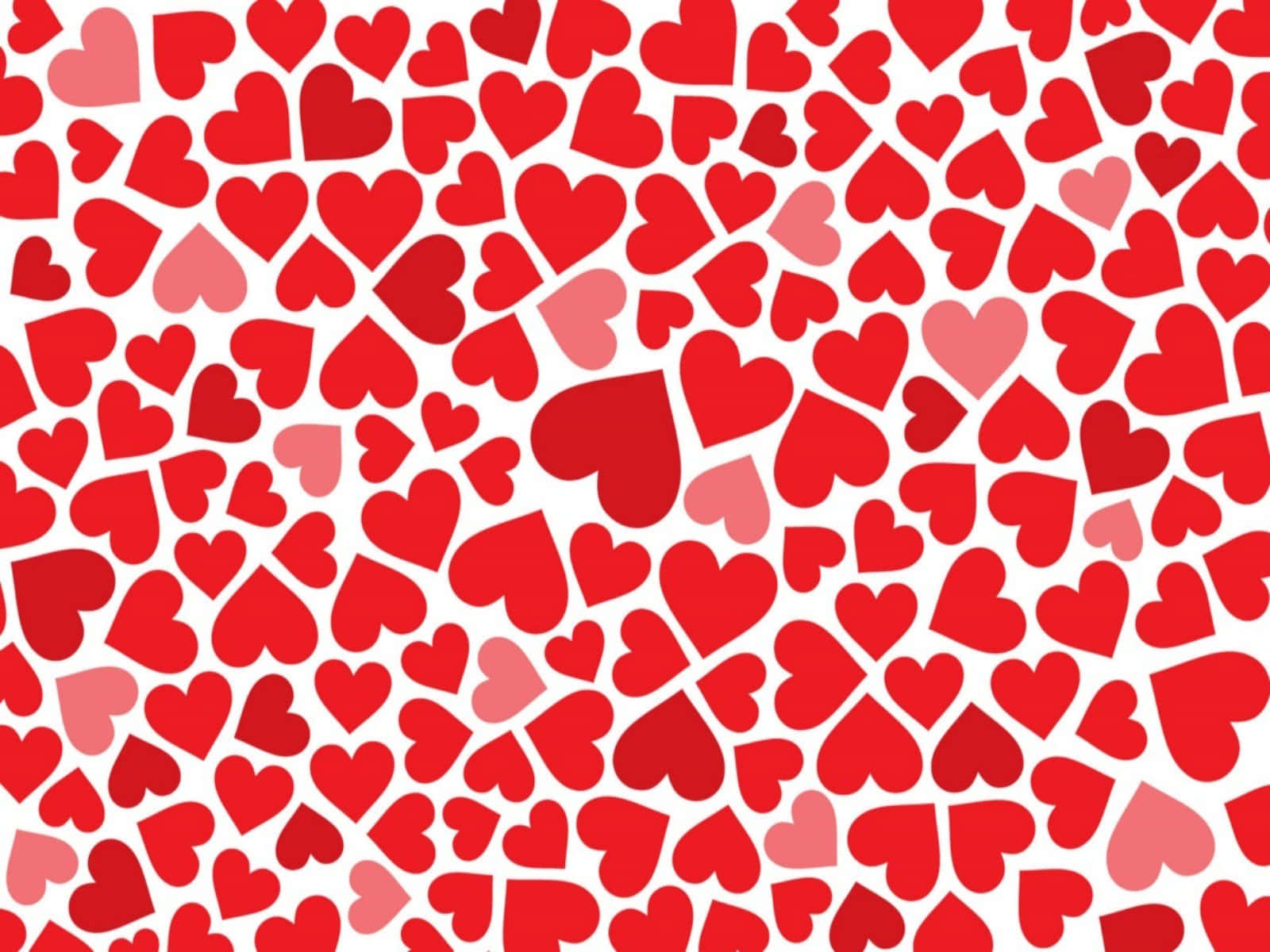Red Hearts Valentine Background Vector Art Background