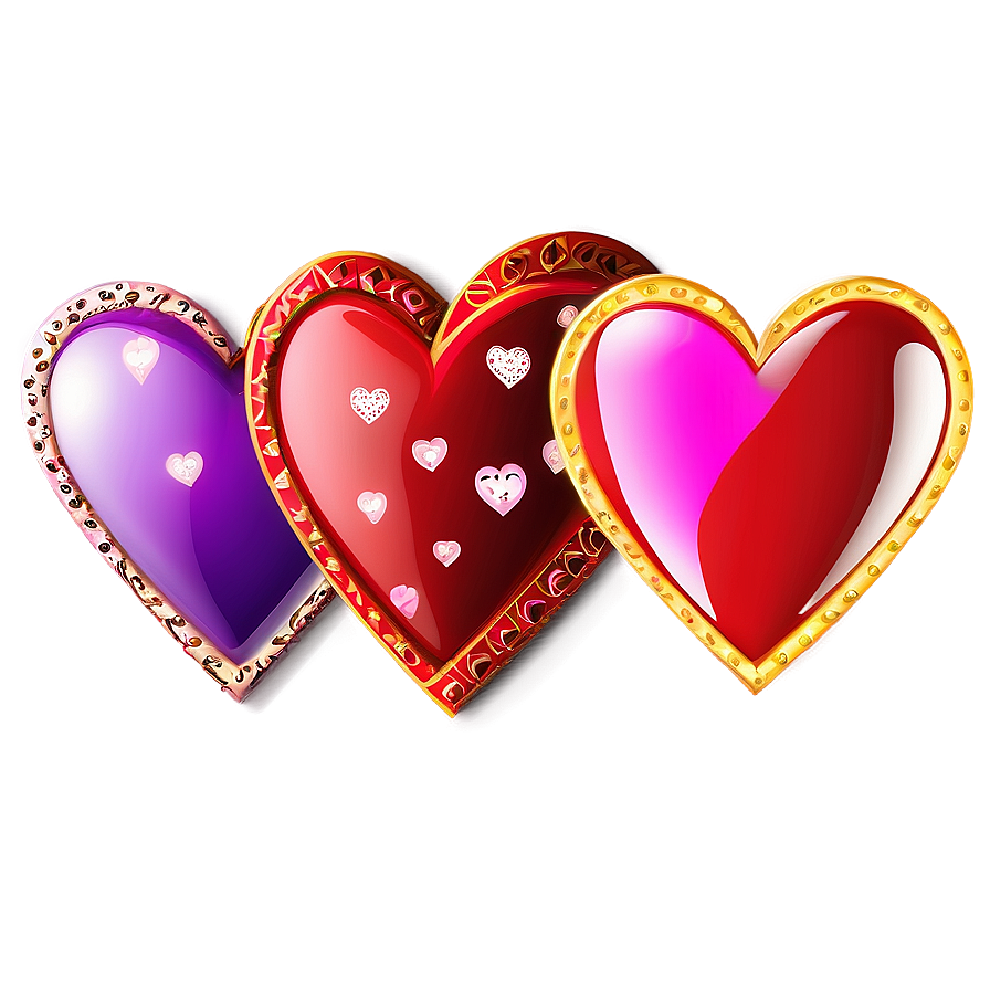 Valentine Heart Clipart Files Png Gnm34 PNG