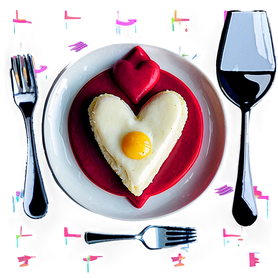Valentine's Day Dinner Png Cvd91 PNG
