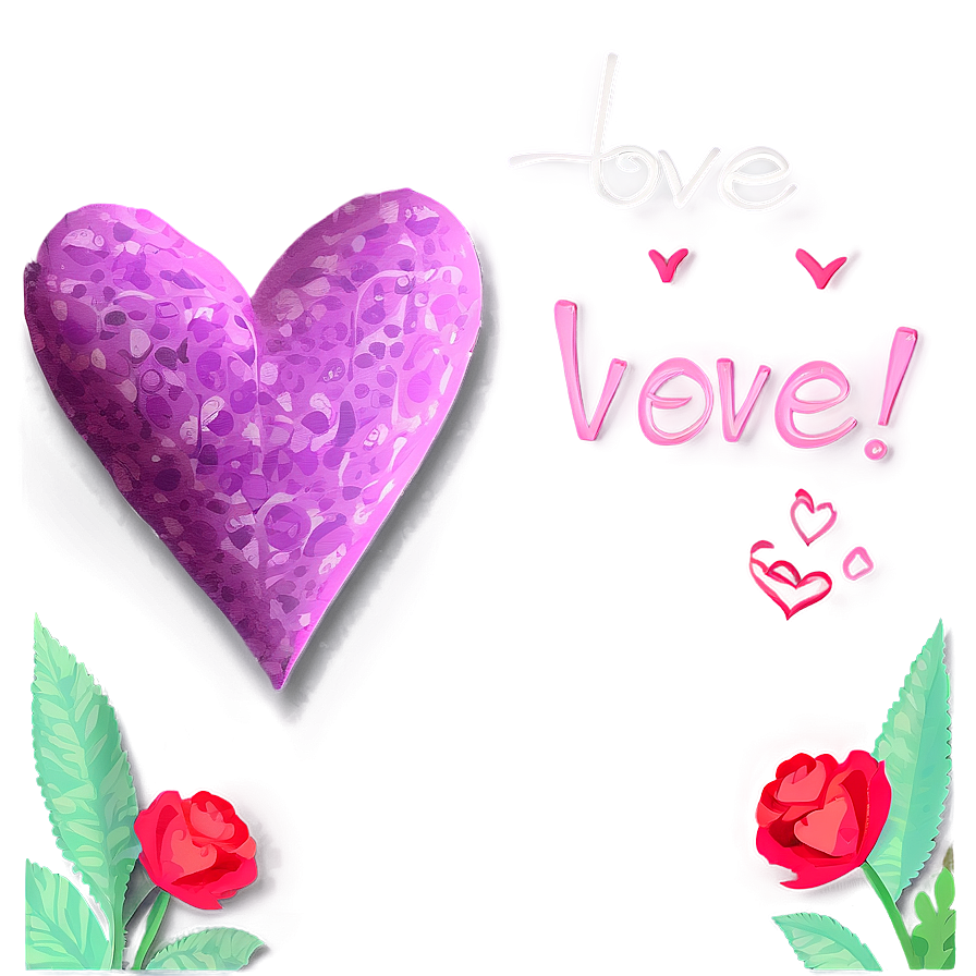 Valentine's Day Love Message Png 37 PNG