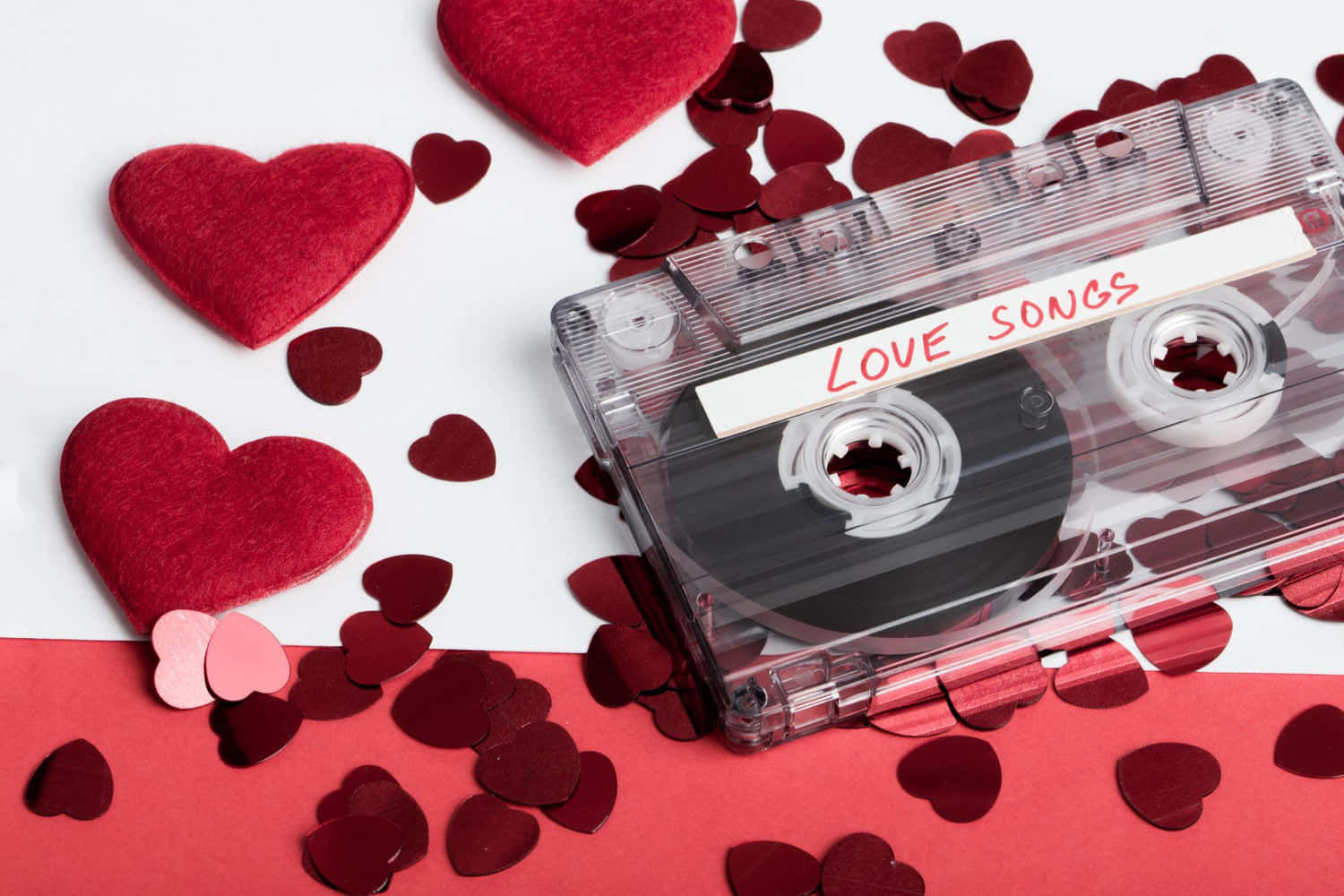 Love Songs Cassette Tape Valentine's Day Pictures 1500 x 1000 Picture