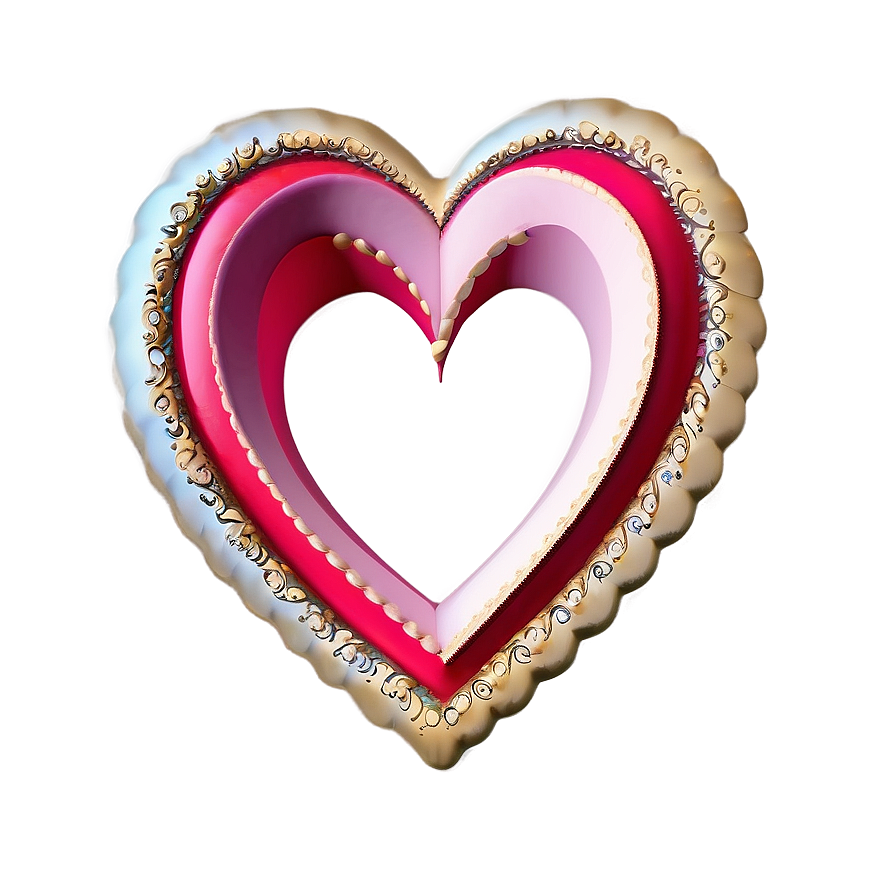 Valentine's Frame Design Png Obp87 PNG