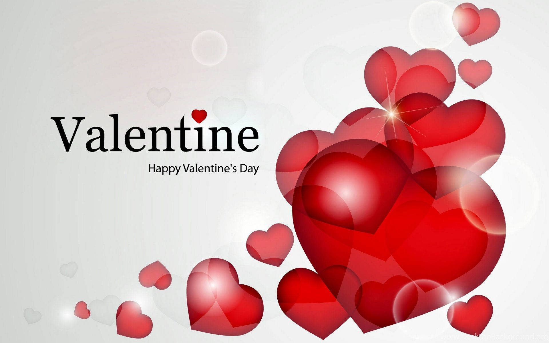Valentine's Seamless Heart Design Desktop Wallpaper
