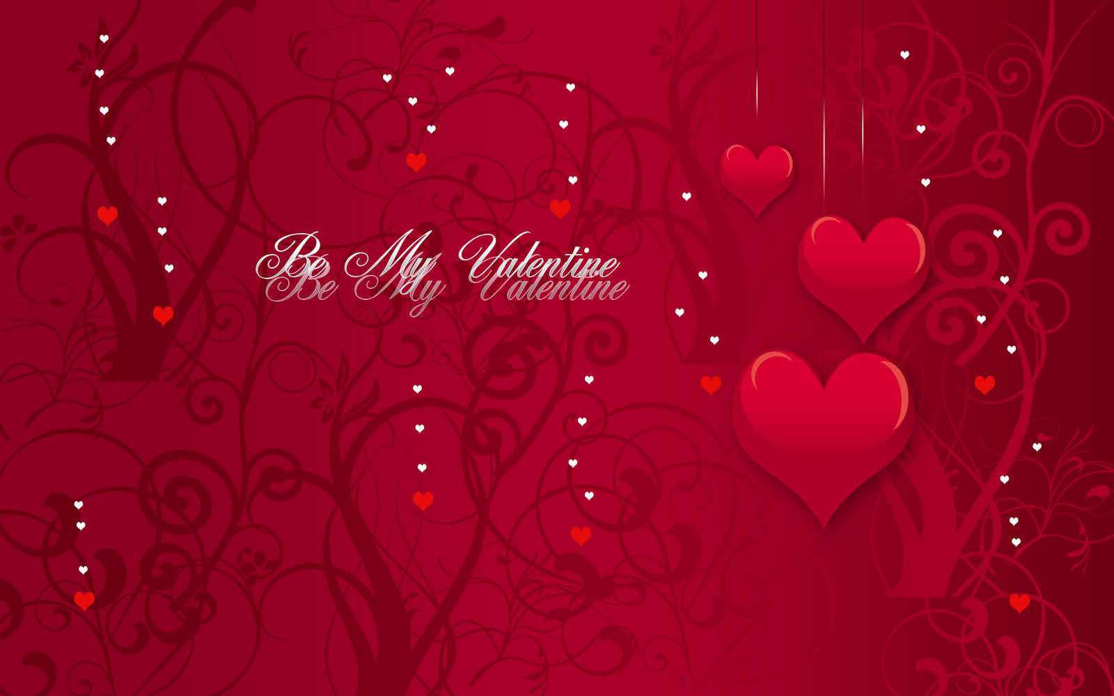 Be My Valentines Day Desktop Wallpaper