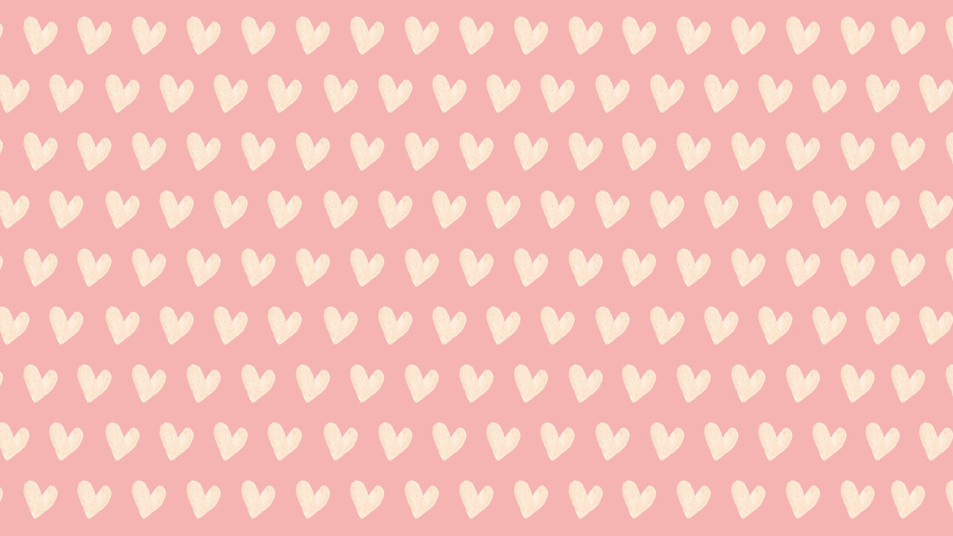 Tiny White Hearts Valentines Day Desktop Wallpaper