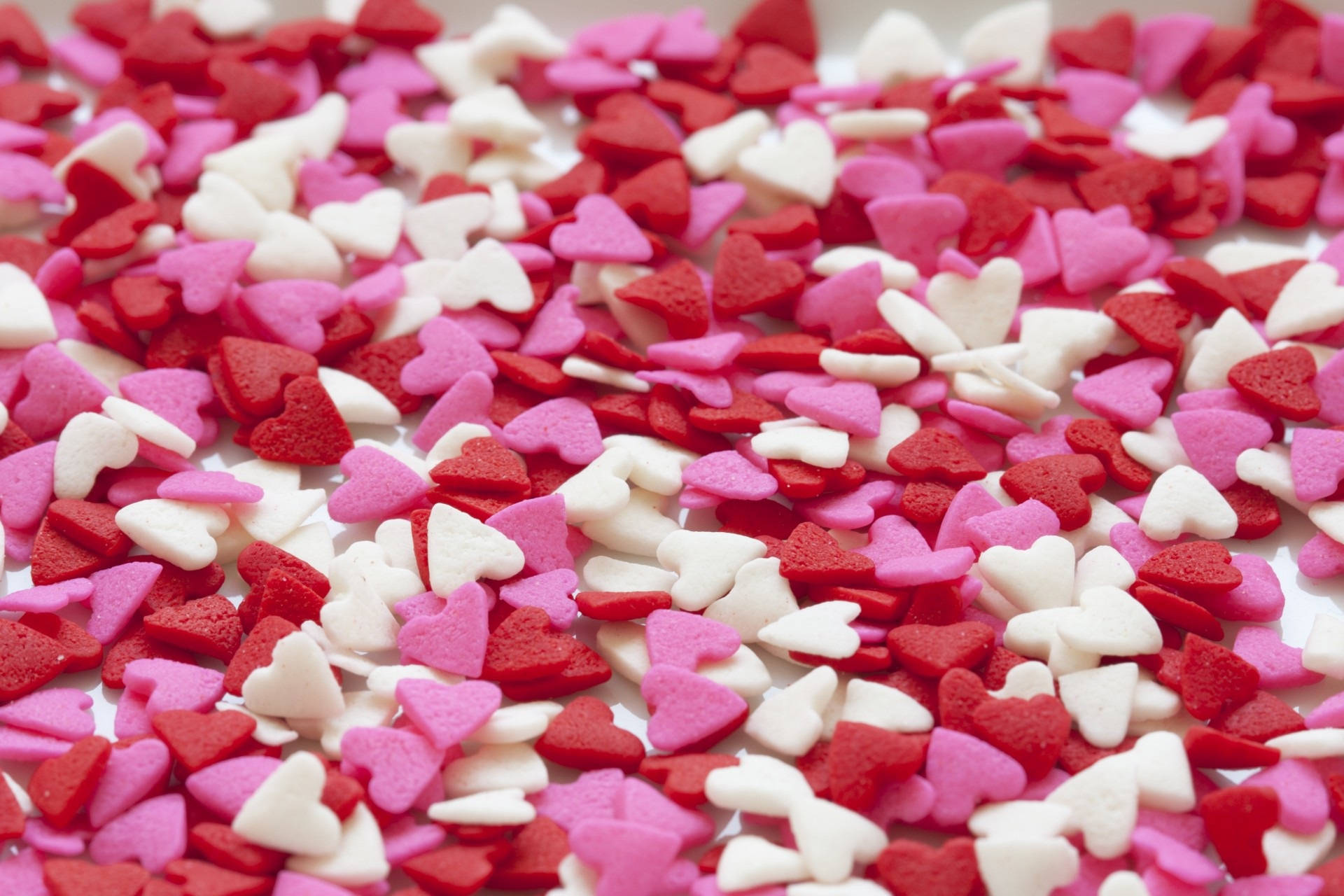 Valentines Day Heart Candies Wallpaper
