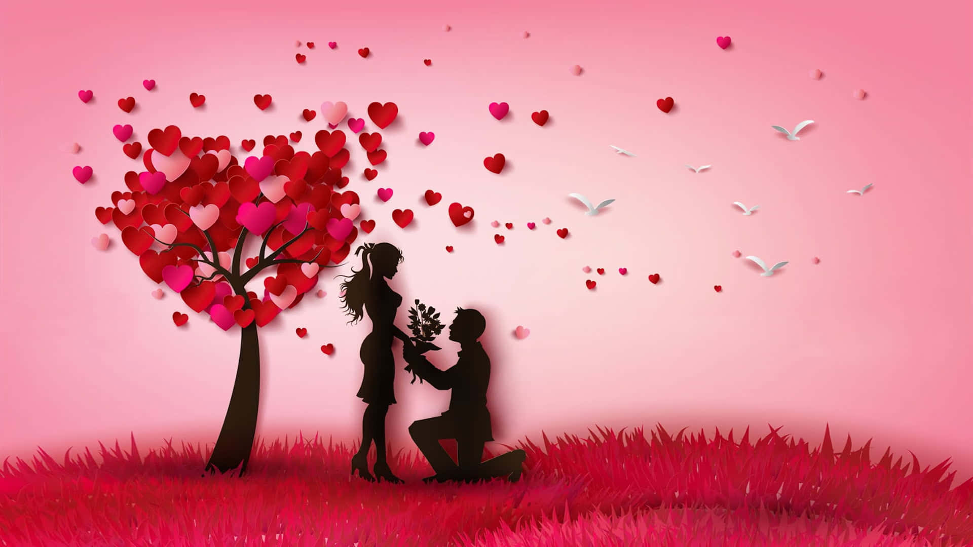 Love valentine s. День влюбленных фон. Фон для влюбленных. С днем всех влюбленных. Дерево сердце.