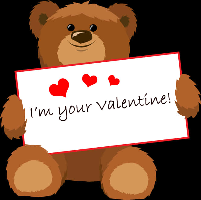 Valentines Day Teddy Bear PNG