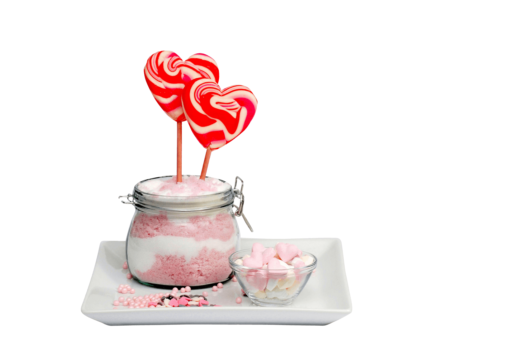Valentines Marshmallow Display PNG