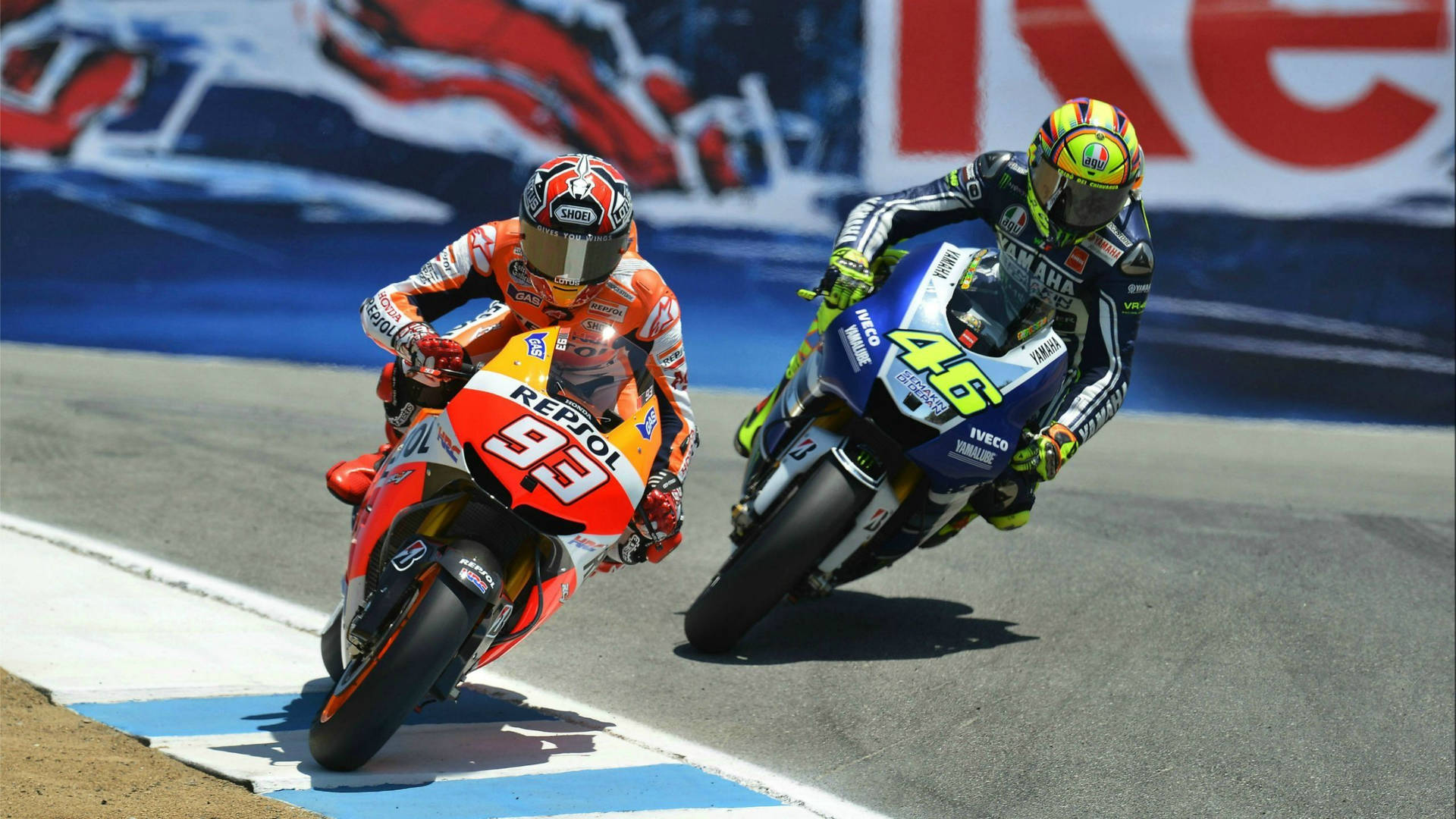 Valentino Rossi 2013 MotoGP Verdensmesterskab tapet Wallpaper