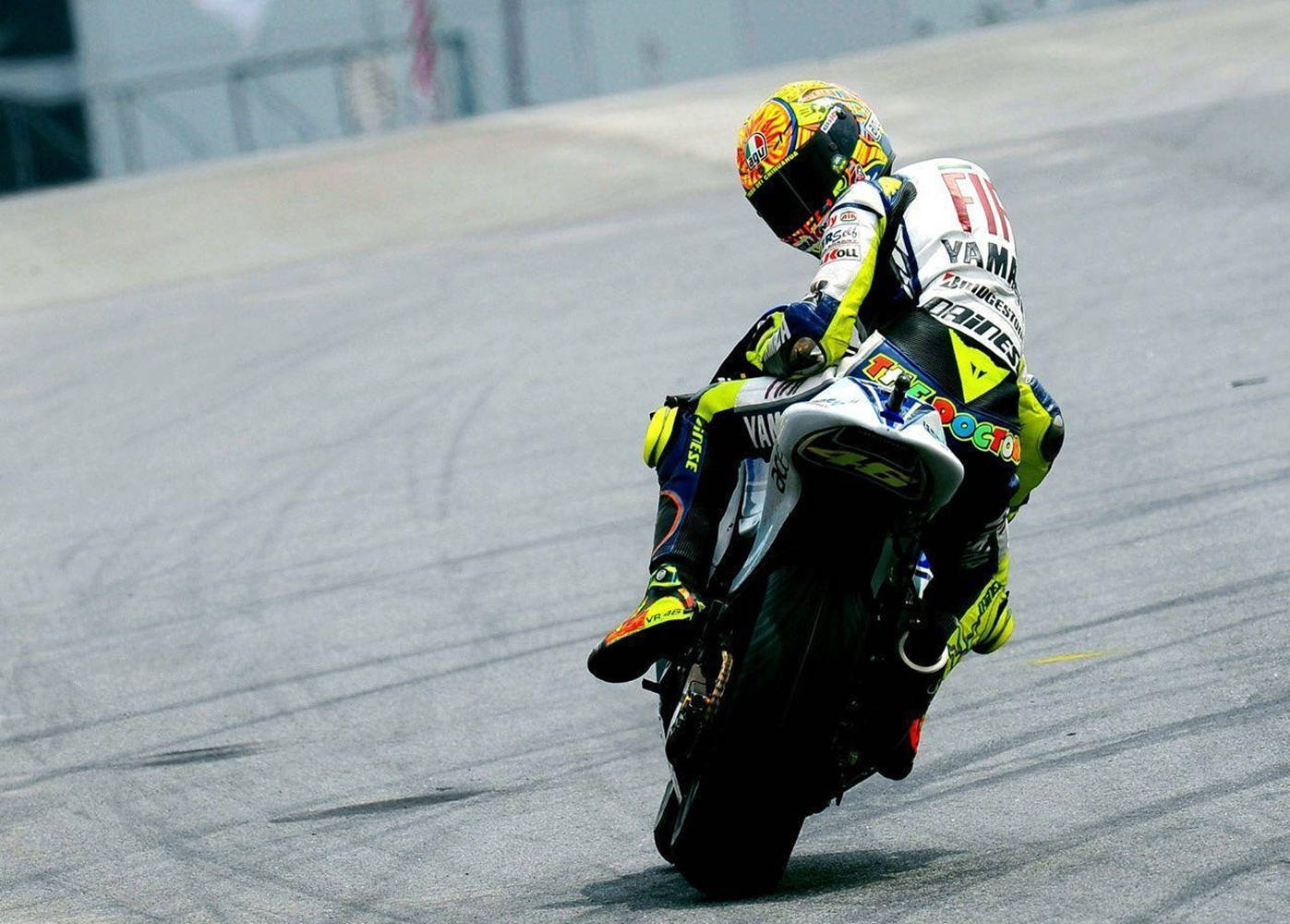 Valentinorossi En El Gran Premio De Malasia 2015. Fondo de pantalla