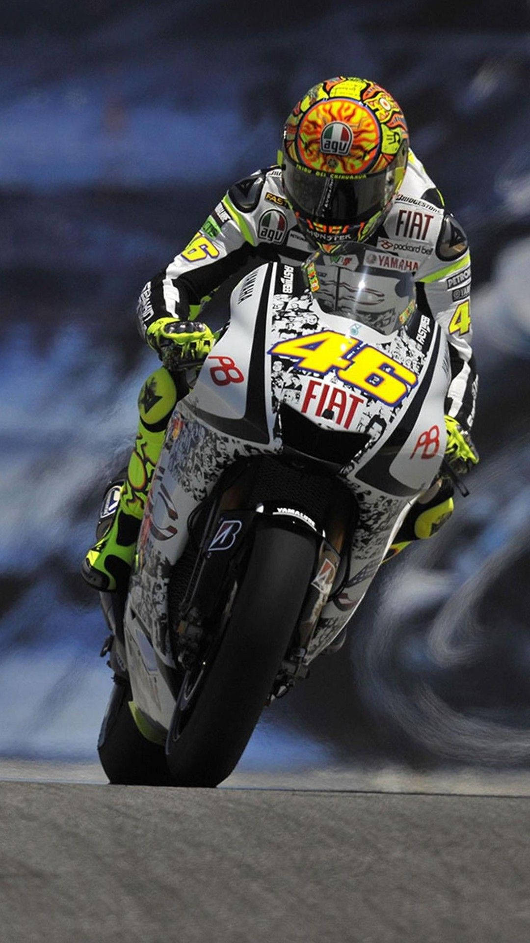 100+] Valentino Rossi Wallpapers