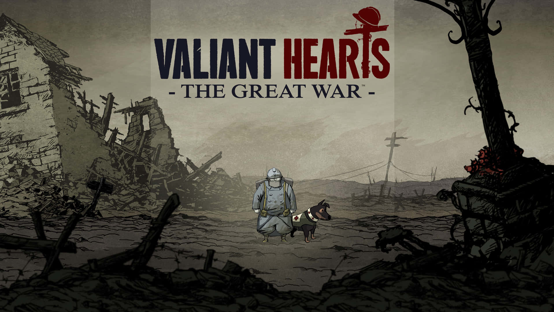 Valiant Hearts Video Game Cover Wallpaper