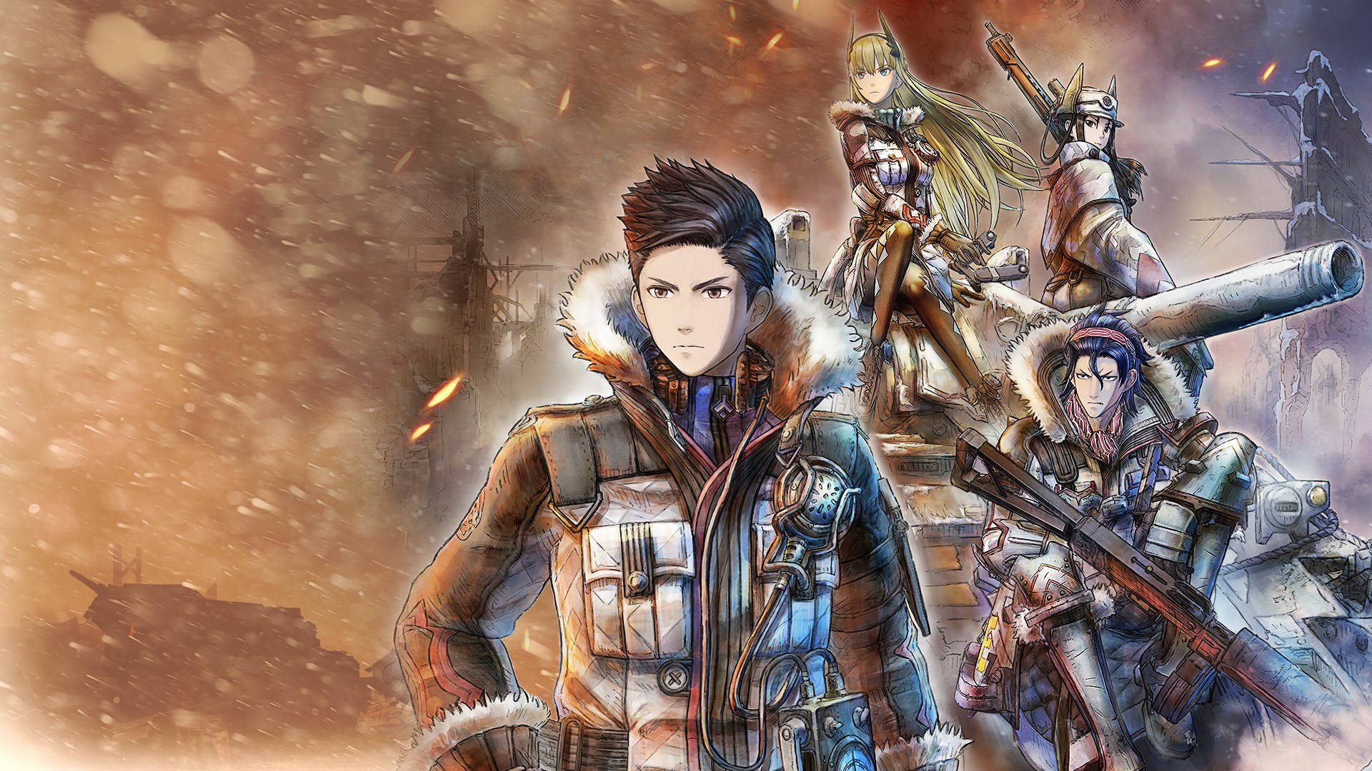 Valkyria Chronicles 4 Characters Wallpaper