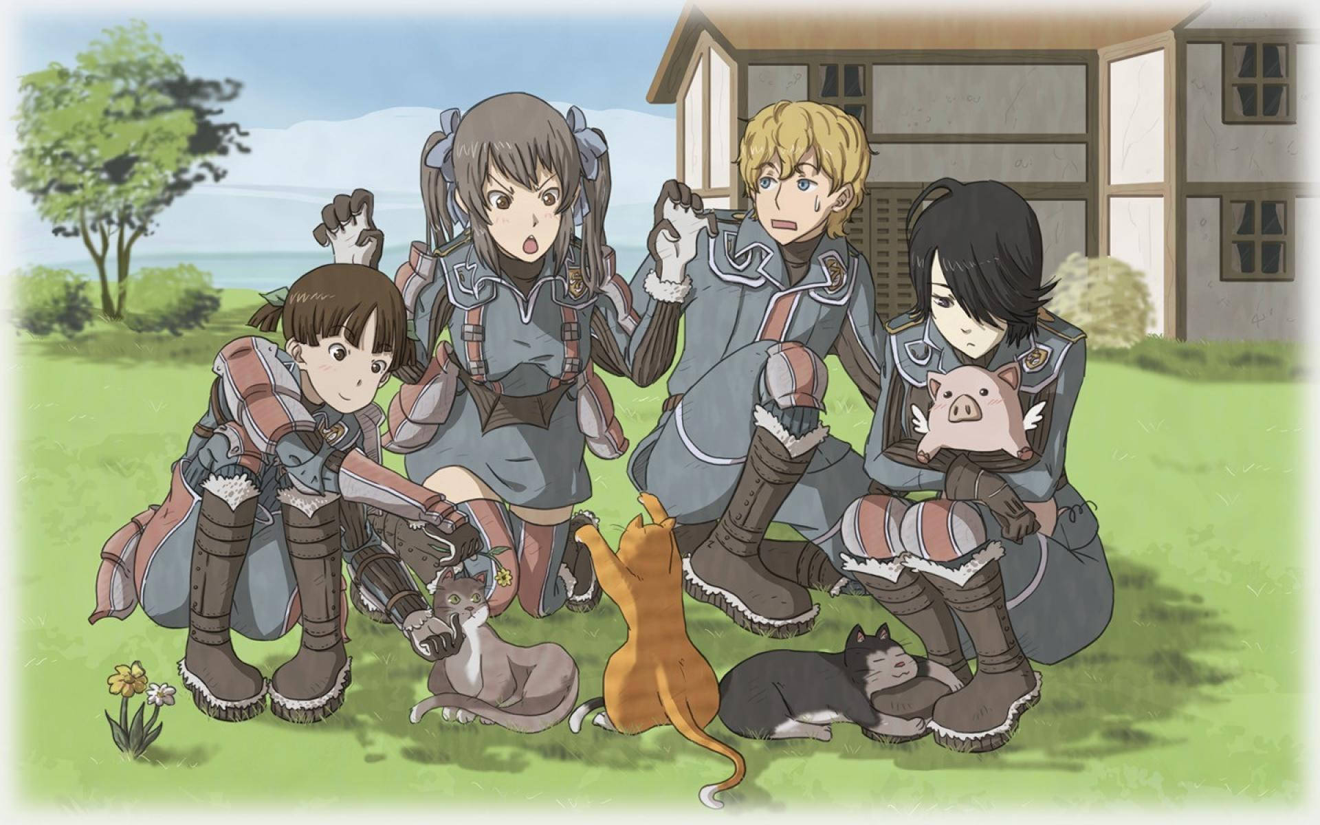 Valkyria Chronicles Playtime Wallpaper