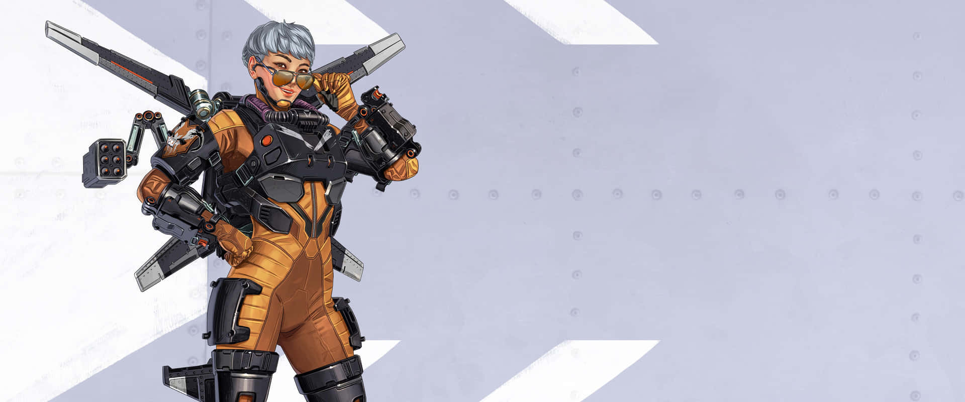 Video Game Character Valkyrie Apex Legends Wallpaper