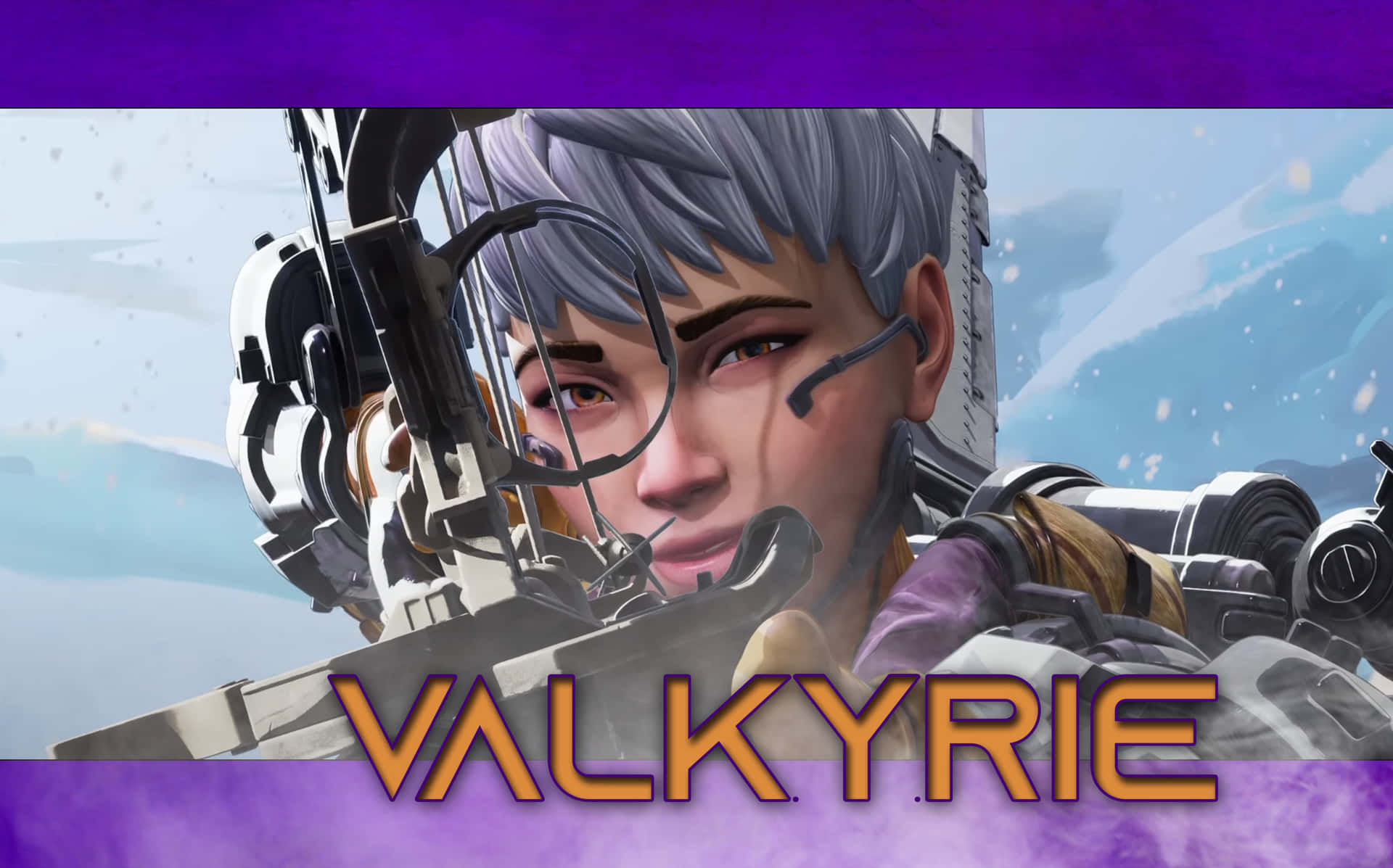 Aiming Valkyrie Apex Legends Poster Wallpaper