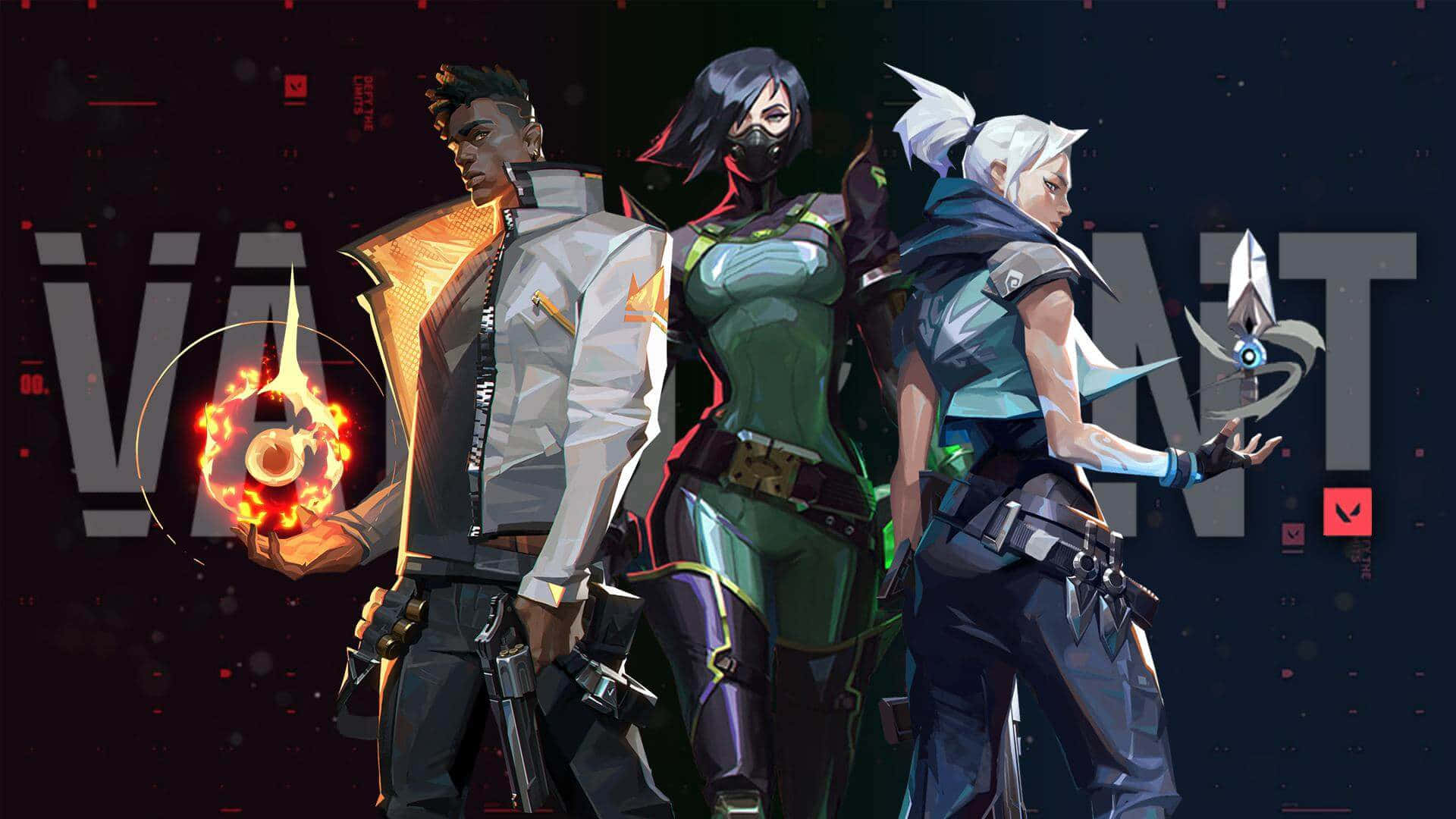 Assemble Your Valorant Agents Team Wallpaper