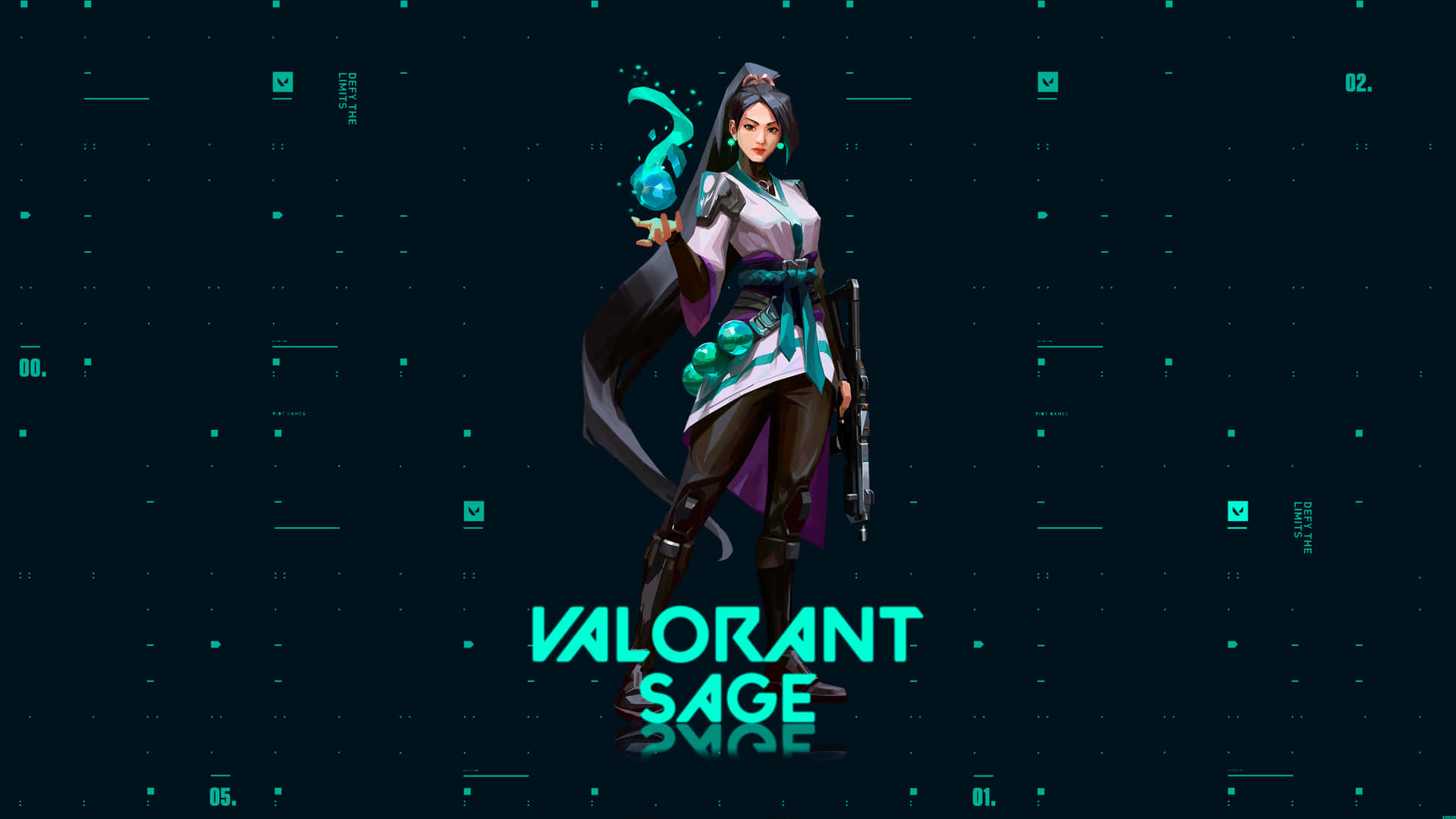 Download Legendary Character - Valorant Sage Wallpaper