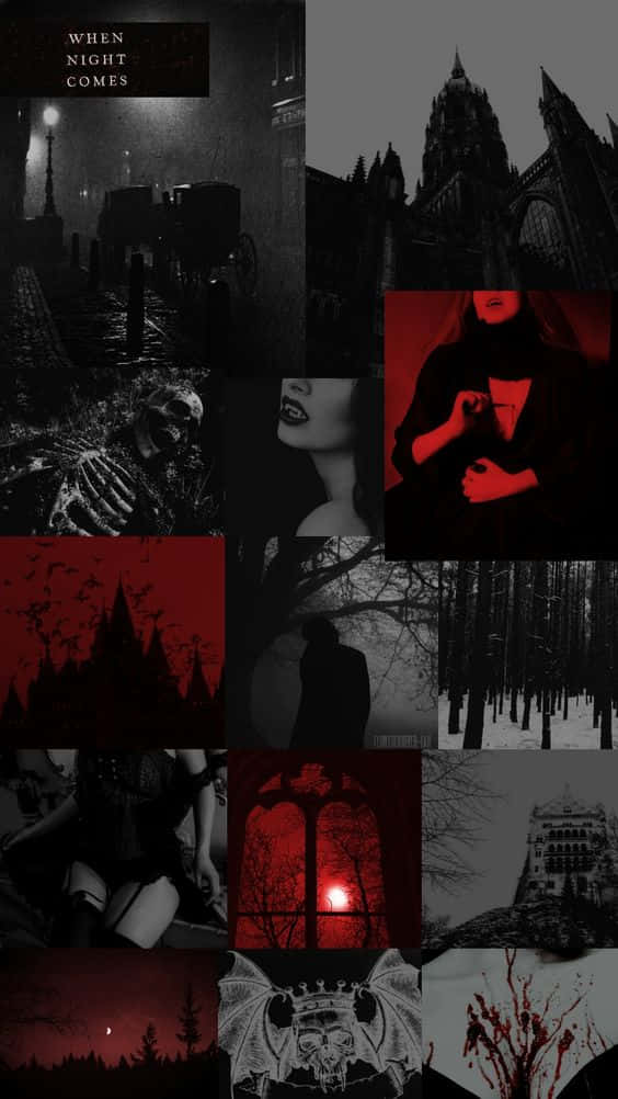 Velkommen til den mørke verden af ​​vampyræstetik Wallpaper