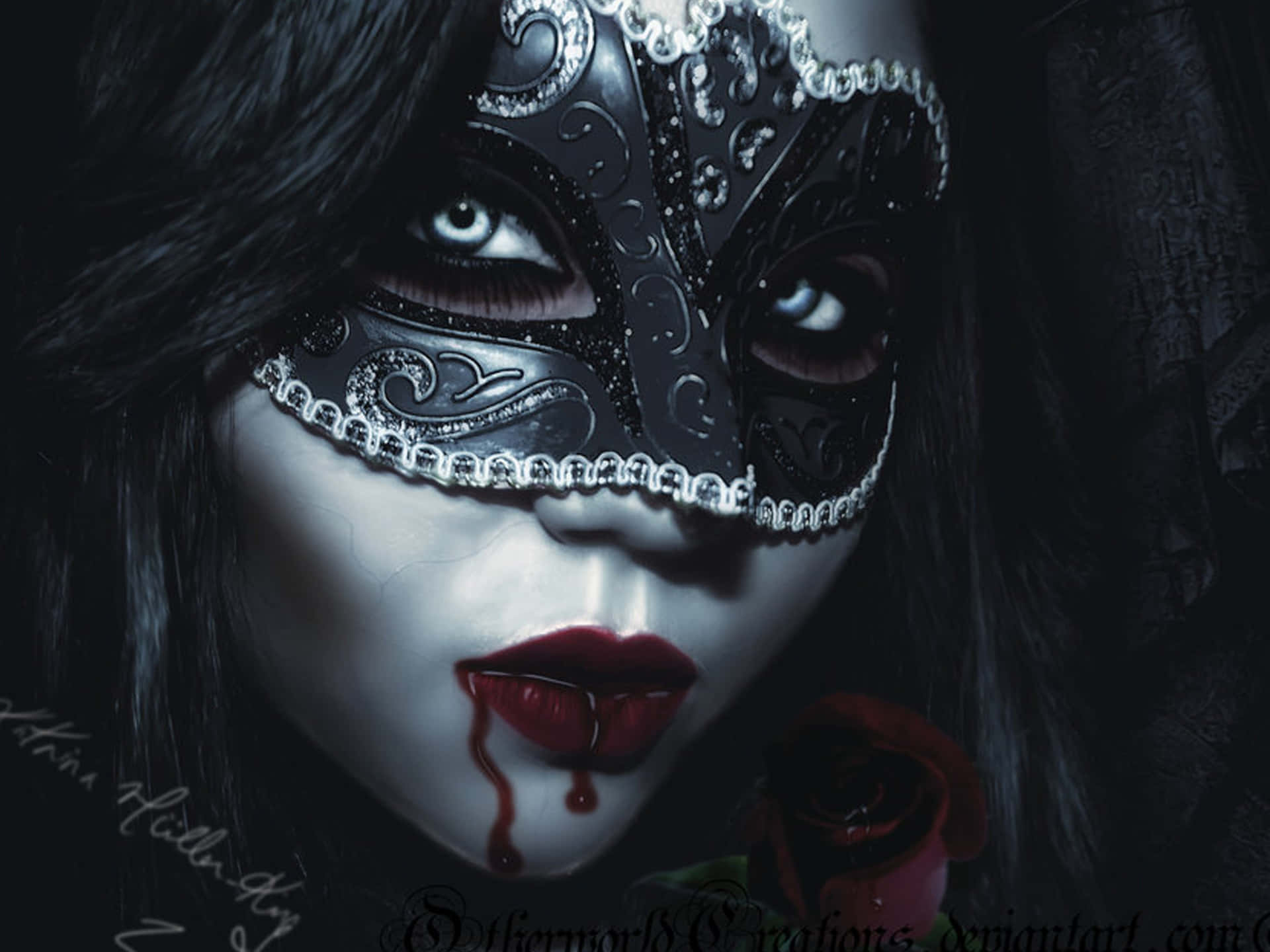 Let your Vampire Aesthetic bewitch you with its powerful charm. Wallpaper