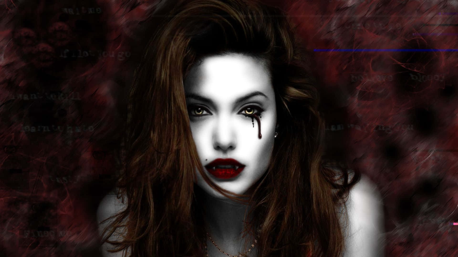 Vampire Lurking in the Shadows