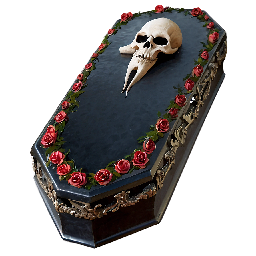 Vampire Coffin Png 05242024 PNG