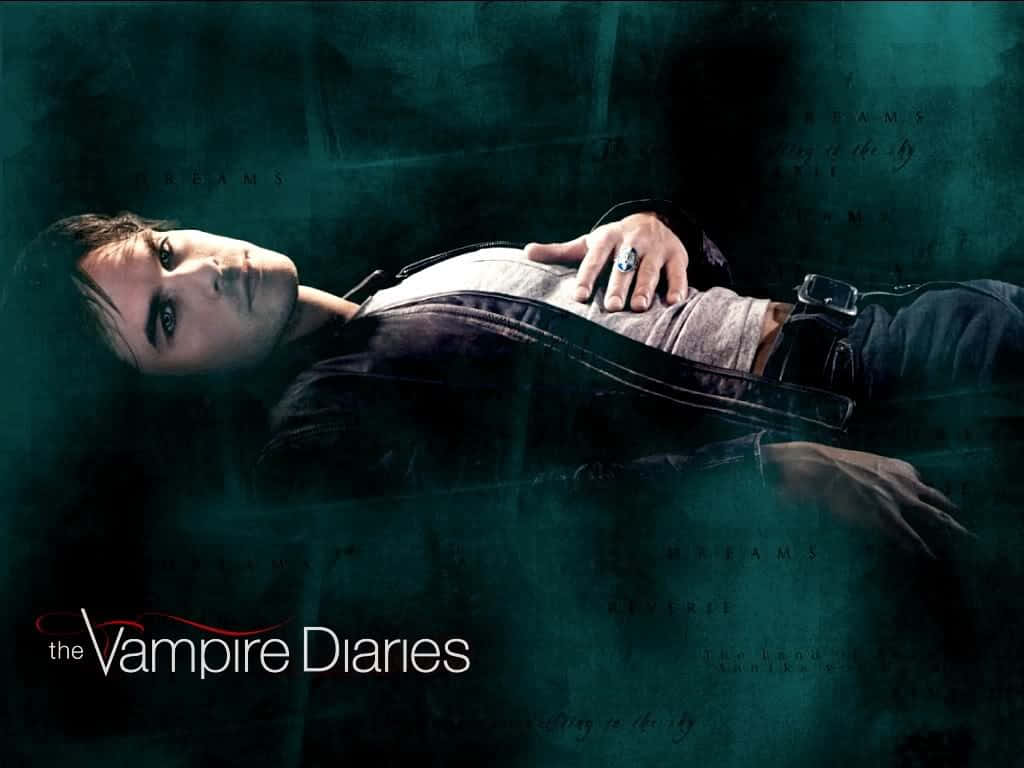 "The Cast of Vampire Diaries Graces Your Desktop With This Wallpaper" Wallpaper