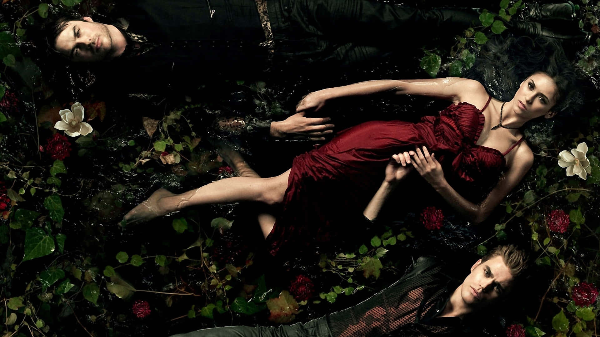 Dive Into the World of Mysticism with Vampire Diaries Desktop Wallpaper