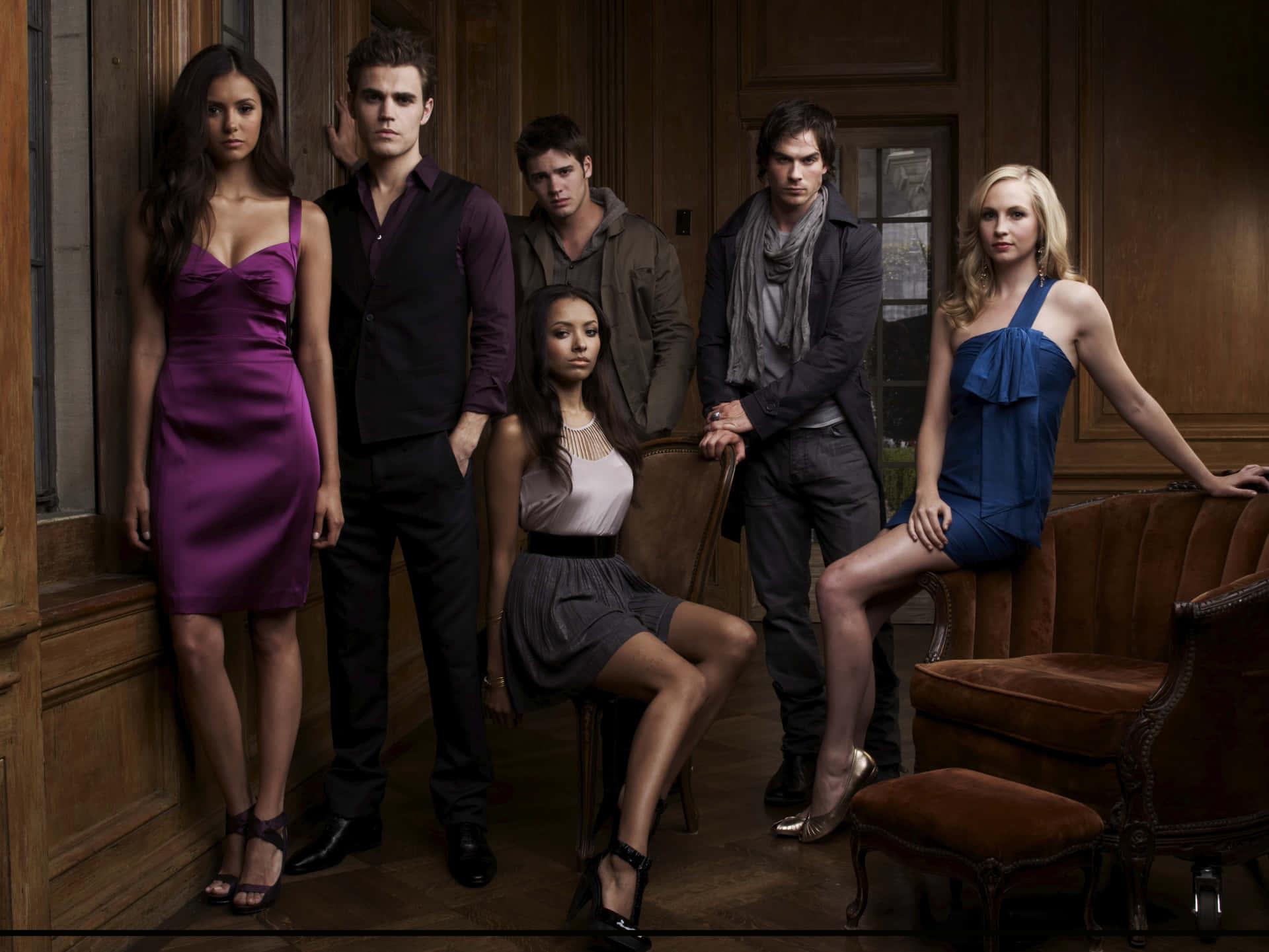 Unearth the mysteries of Mystic Falls Wallpaper