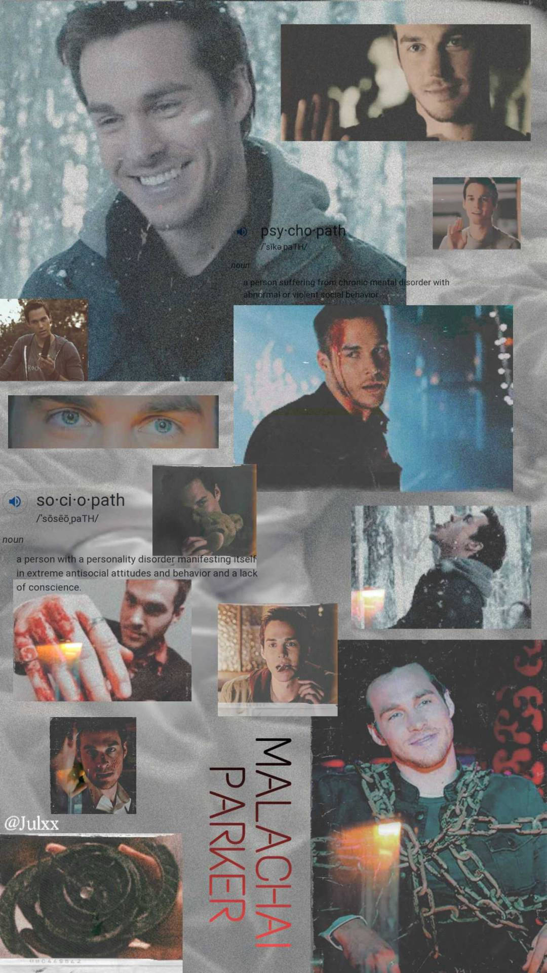 Vampire Diaries Kai Parker Aesthetic Wallpaper