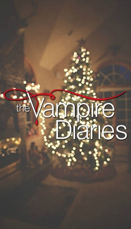 Vampire Diaries Logo Christmas Tree Wallpaper