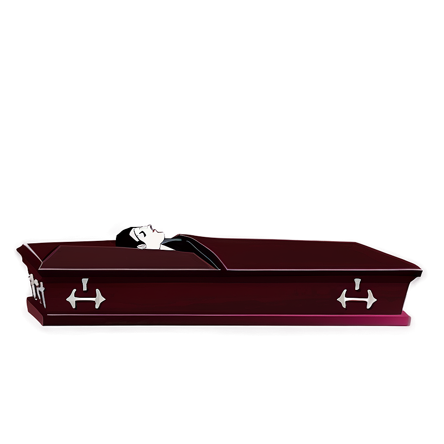 Vampire In Coffin Png Fxe15 PNG