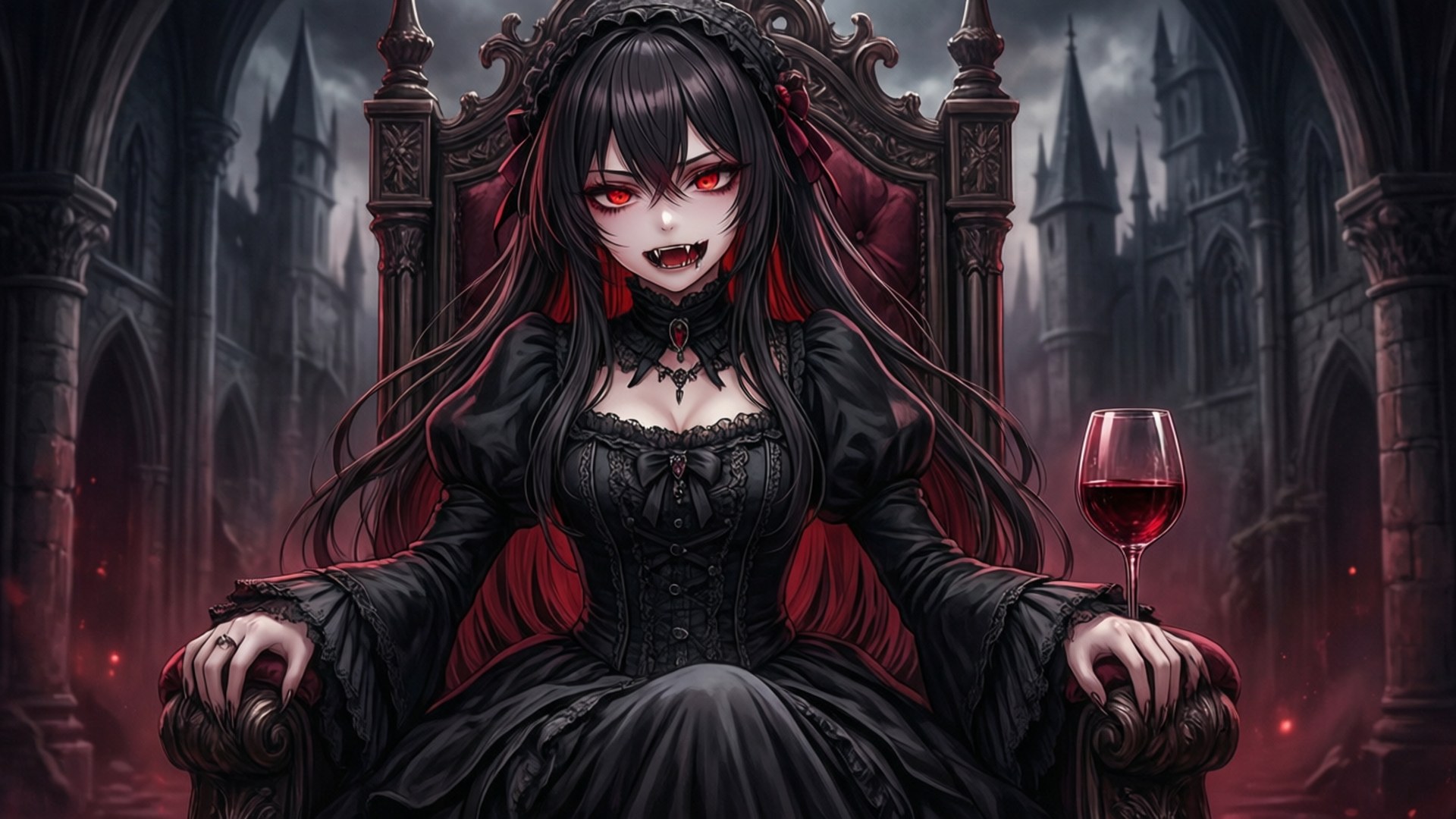 Vampirdronning Wallpapers